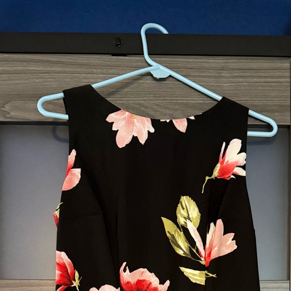 Alyx Black Floral Dress